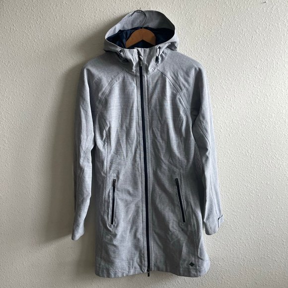 Columbia Women's Dusk 2 Dawn Omni Heat Light Grey Jacket Size S Style WL2111 - Picture 2 of 15